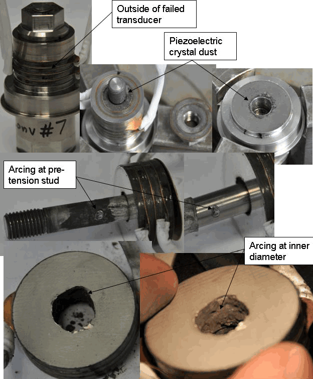 30 kHz ultrasonic transducer with arcing (Hampton)