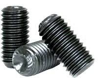 Socket set screw, knurled point