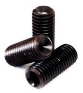 Socket set screw, plain point