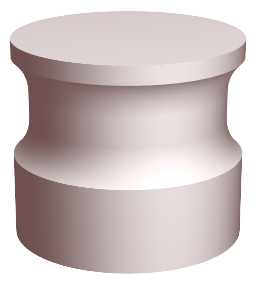 Figure&nbsp;1a. Standard spool horn